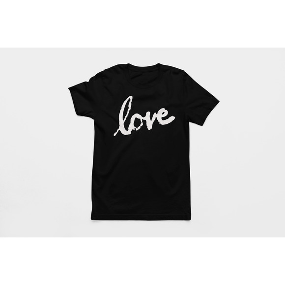 Show Your Love Tee in Multiple Colors Short Sleeve Crewneck Tshirt - Picture 3 of 7